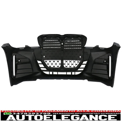 Paraurti anteriore per BMW Serie 3 G20 berlina G21 Touring LCI 2020+ griglie design m-mostra il titolo originaleTesto originaleFront Bumper for BMW 3 Series G20 Sedan G21 Touring LCI 2020+ M Design Grilles