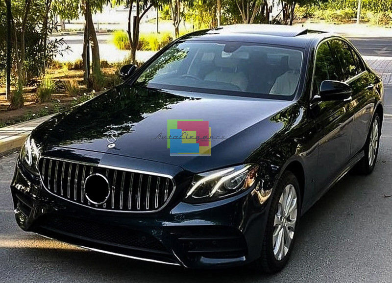 GRILLE SUITABLE FOR MERCEDES-BENZ E-CLASS W213 / C238 2016-2020 GT LOOK CHROME