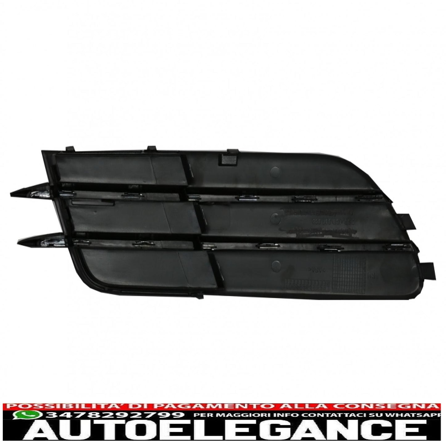lower bumper grille covers side grills fit for audi a6 c7 4g (2012-2015) without acc