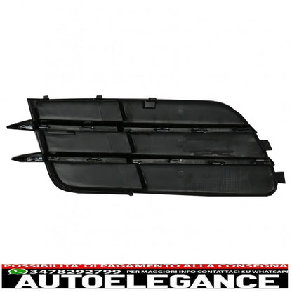 lower bumper grille covers side grills fit for audi a6 c7 4g (2012-2015) without acc