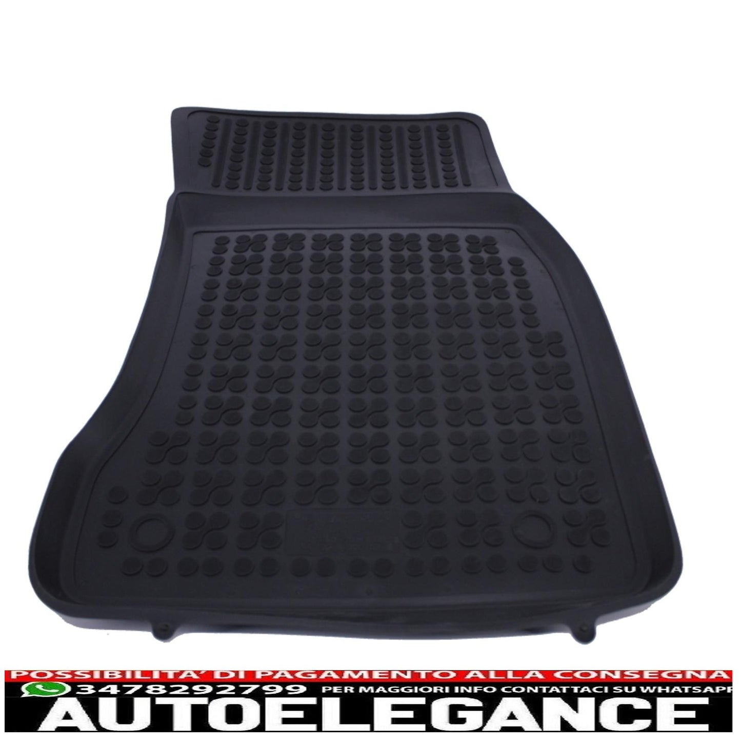 Black rubber mat suitable for bmw 5 series e60 e61 2004-2010