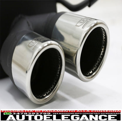 diffusore con sistema di scarico doppi terminali di scarico adatti per bmw serie 5 f10 (2011-2016) 102-433/70rs