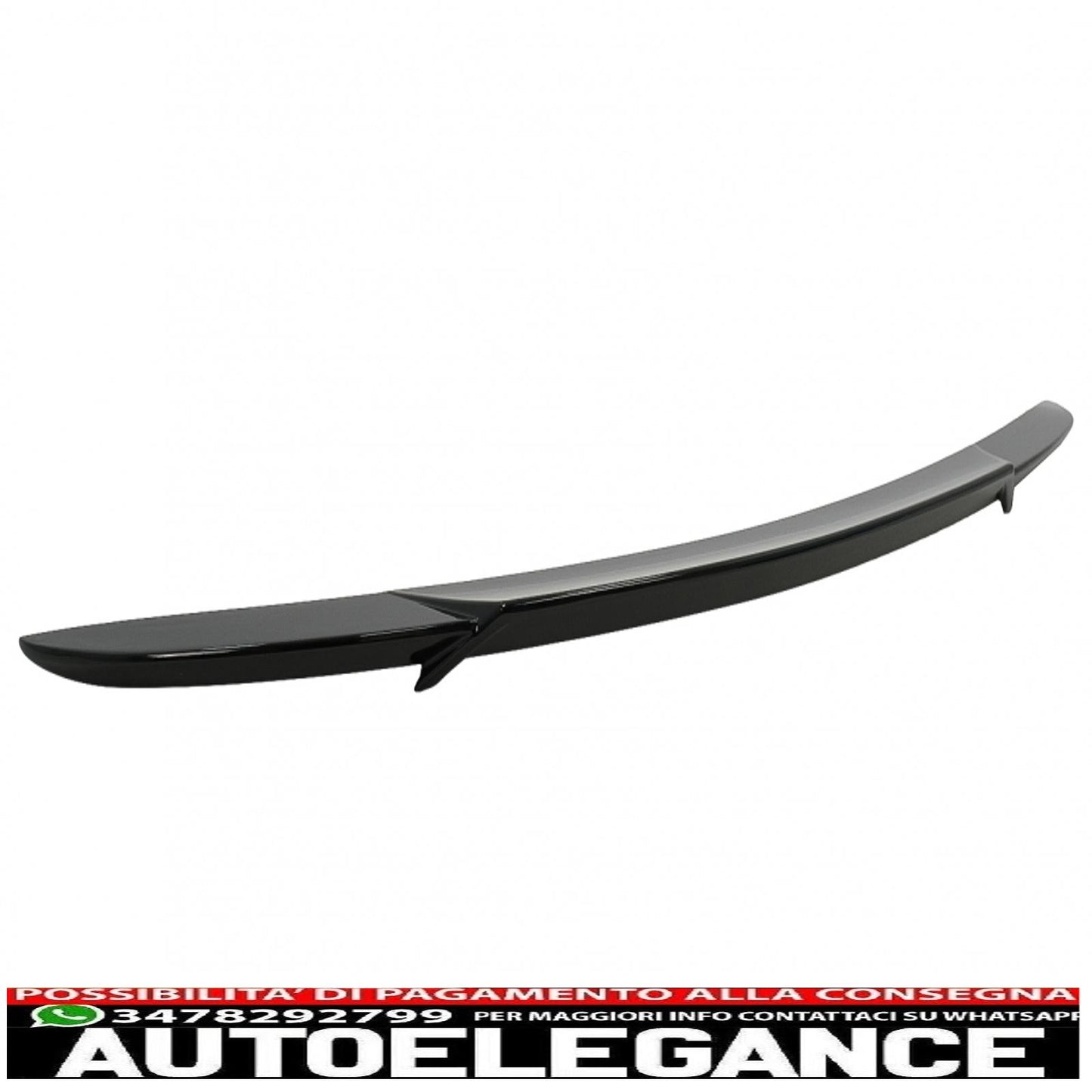 Boot Spoiler Suitable for Mercedes C-Class W206 Limousine (2021 onwards) Piano Black