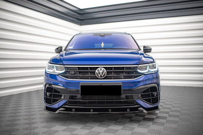 💕ART. 0885 SPLITTER VW TIGUAN 2020+ R RLINE NERO LUCIDO💕
