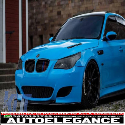 parafanghi anteriori adatti per bmw serie 5 e60 e61 berlina touring (2003-2010) design m5
