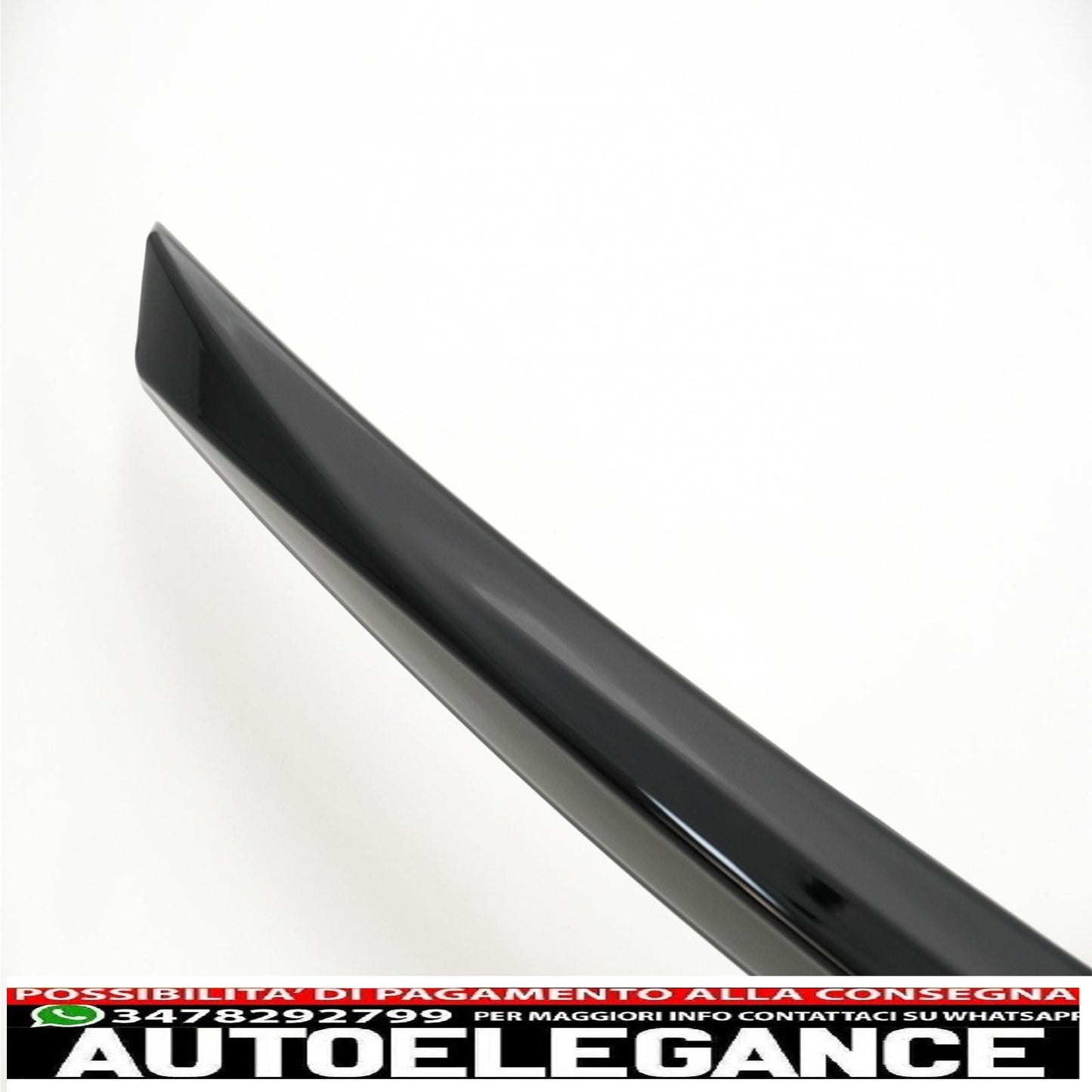 Trunk Spoiler Suitable for Mercedes GLE Coupe C292 (2015-2019) Piano Black 