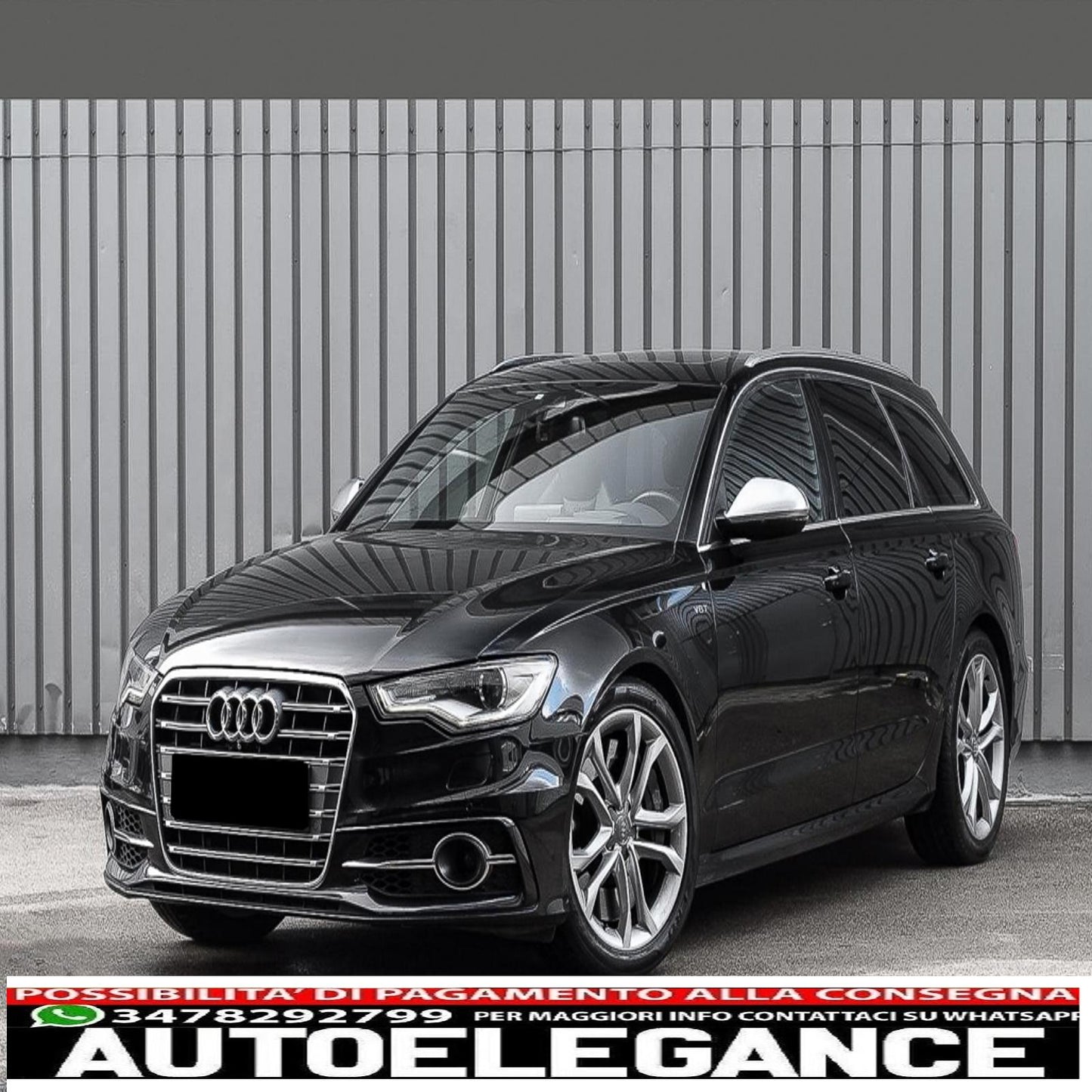 lower grill bumper covers ACC side grills suitable for audi a6 c7 4g s line facelift (2015-2018) chrome edition