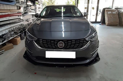 FIAT TIPO LAMA SOTTO PARAURTI ANTERIORE IN ABS LOOK SPORTIVO NERO LUCIDO -