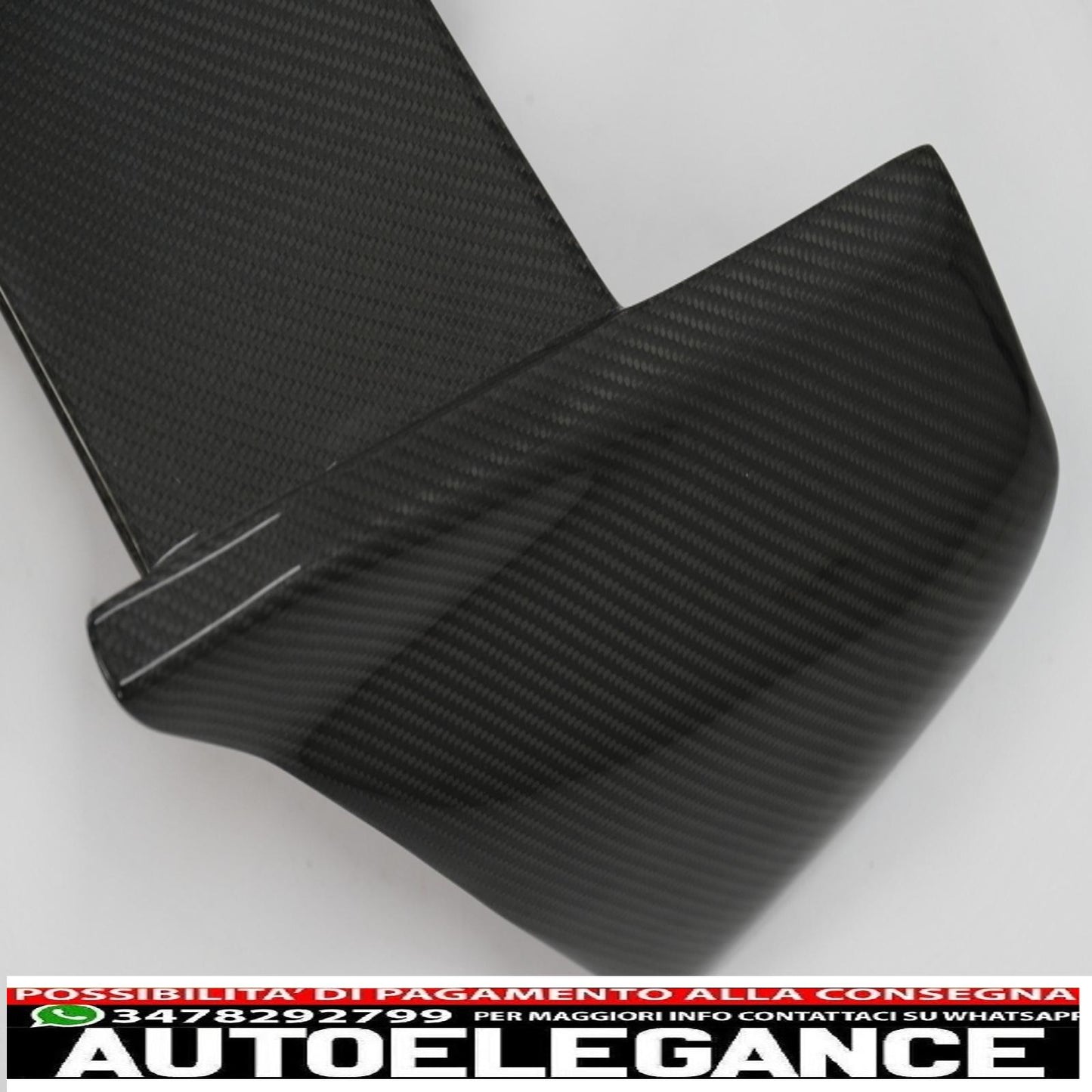 Trunk Roof Spoiler Fit For Porsche Cayenne 958 II SUV (2015-2017) Carbon Fiber 