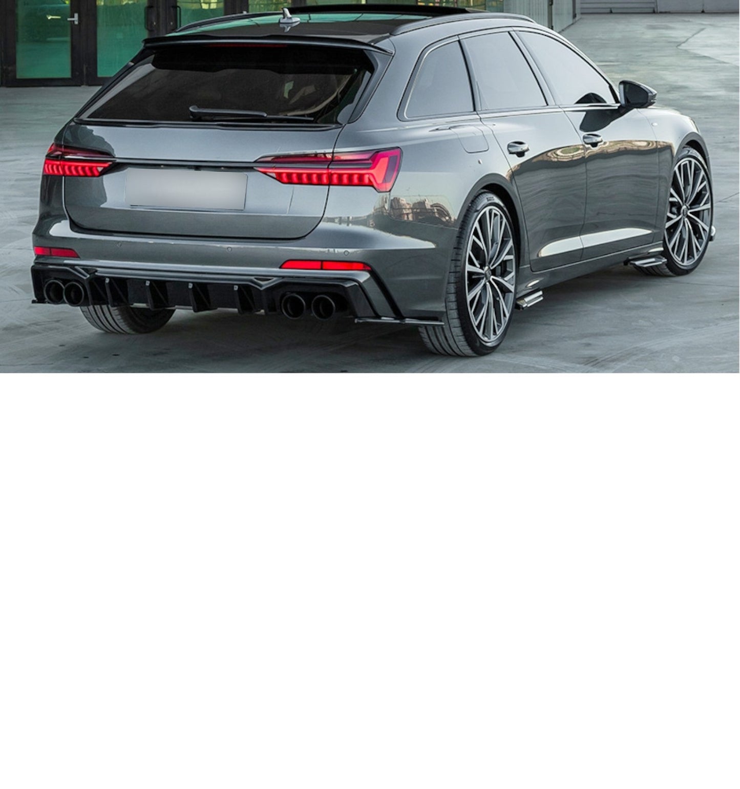 💕FLAPS   AUDI A6 S-LINE E S6 C8  NERO LUCIDO 💕