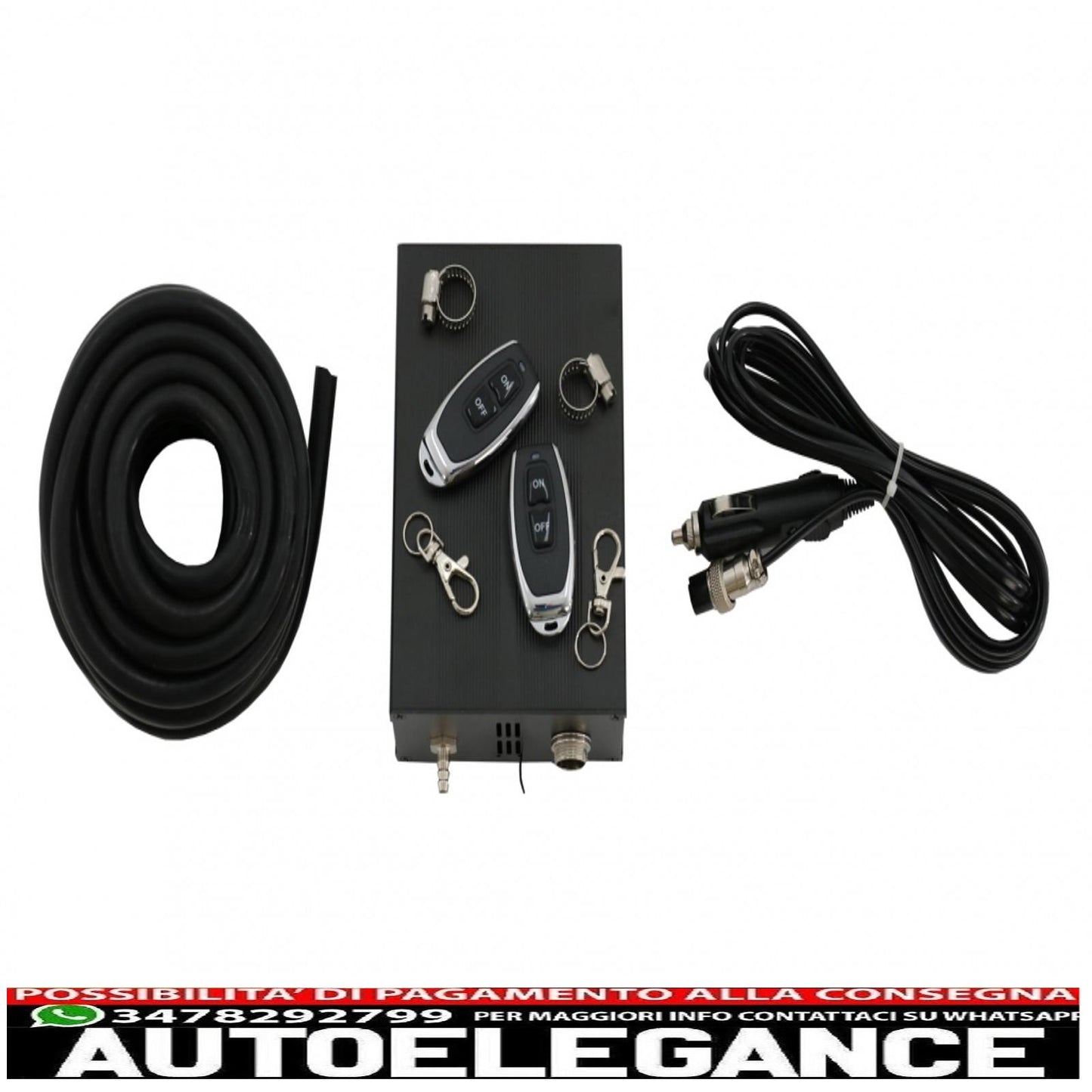 Universal Exhaust Muffler System with Valve and Wireless Remote Control 