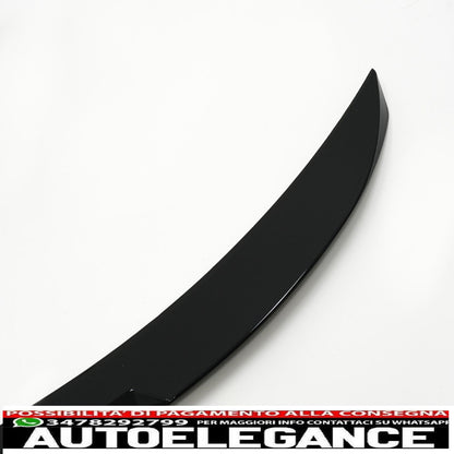 Trunk Spoiler Suitable for BMW 3 Series G20 (2019-up) Piano Black 