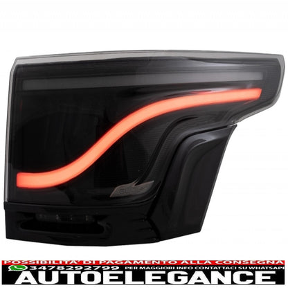 Glohh LED Light Bar Rear Lights Fit for Range Rover Sport L494 (2013-up) GL-5X Smoke with Gloss Black Finish