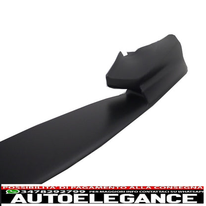 Front Bumper Spoiler Lip with Mirror Covers Suitable for BMW 5 Series F10 F11 Sedan Touring (2015-2017) M-Performance Design