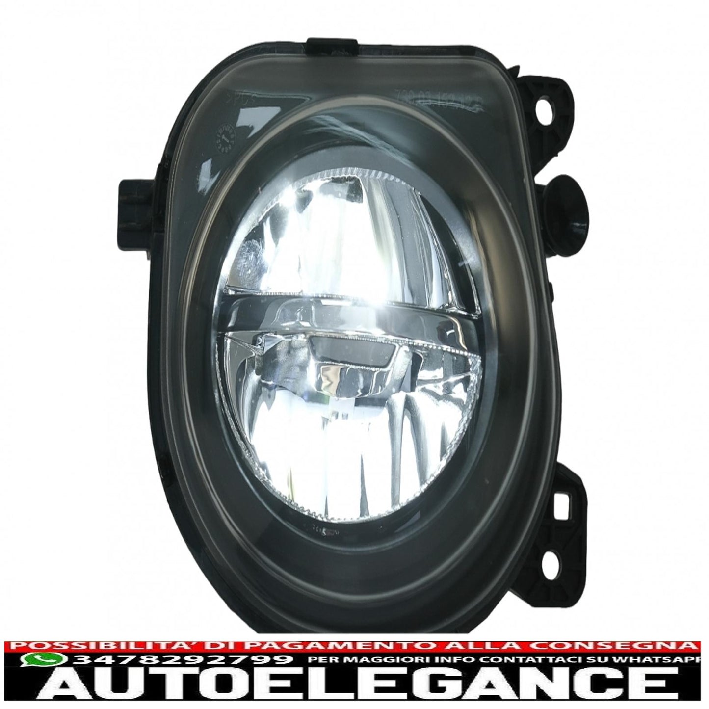 Front bumper suitable for BMW 5 Series F10 F11 LCI (2015-up) M-Technik design with LED fog lights 