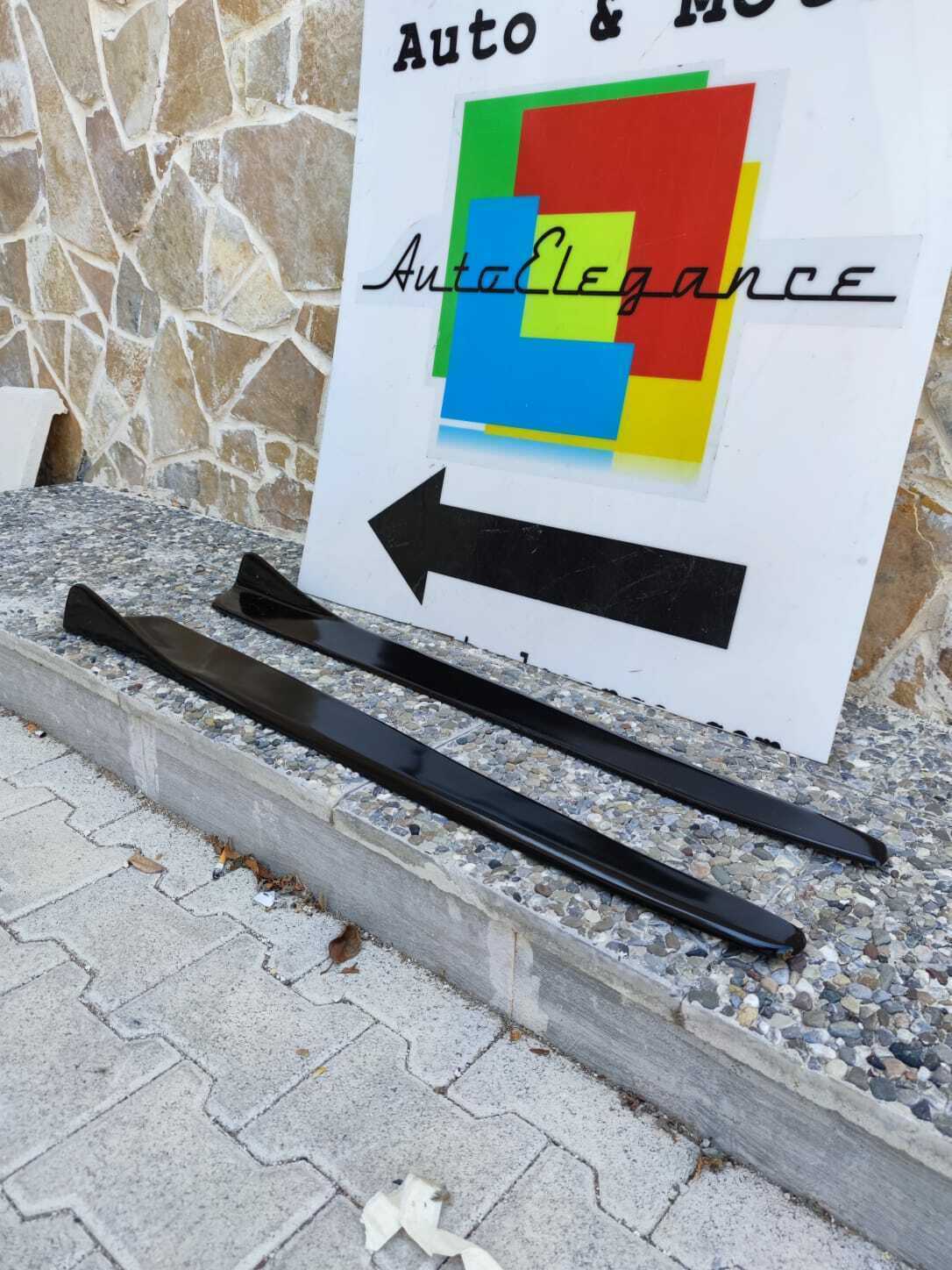 FIAT 500X SPOILER SPLITTER UNDER SKIRTS ABS BLACK RS LOOK -1-