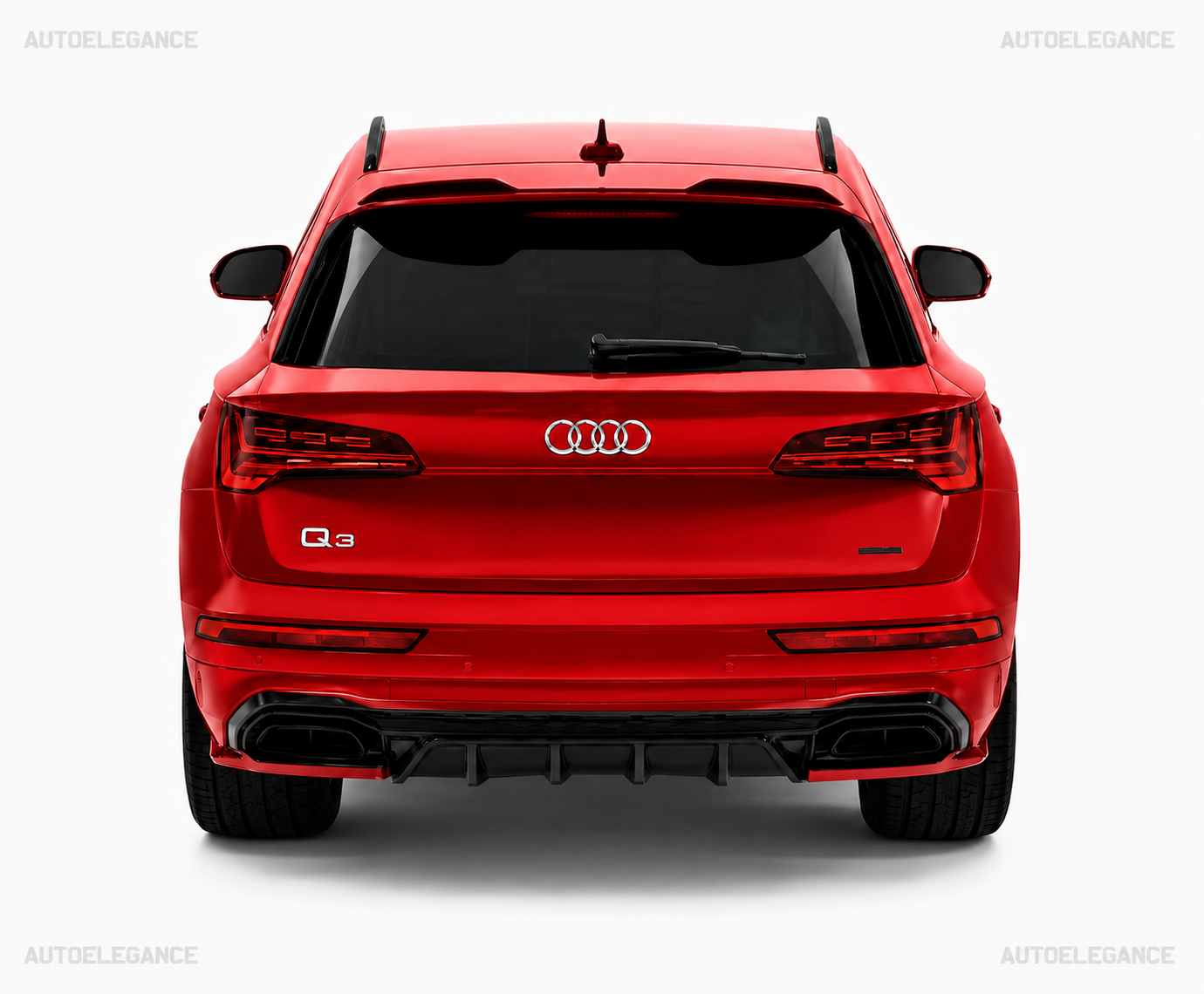 ART.2344 DIFFUSORE AUDI SQ5 Q5 S-LINE SUV SPORTBACK MK2 FACELIFT 2020-2024