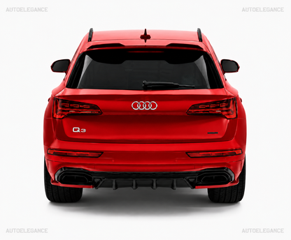 ART.2344 DIFFUSORE AUDI SQ5 Q5 S-LINE SUV SPORTBACK MK2 FACELIFT 2020-2024