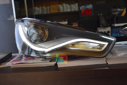 ✨Kit faro principale 10-18 H7+LED+MOTOR ADATTO PER ✨✨AUDI A1 2010-2015✨✨