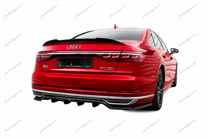 🔥ART.9824 SPLITTER POSTERIORE (CON BARRE VERTICALI) ADATTO PER AUDI A8 D5🔥