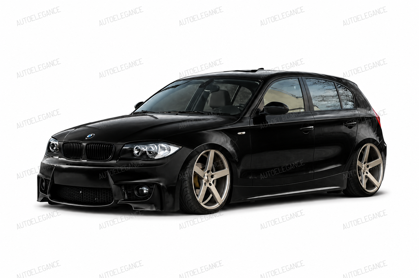 💕ART.3720 Paraurti anteriore 1M Look SRA Bmw 1 E81,E82,E87,E88 PDC💕