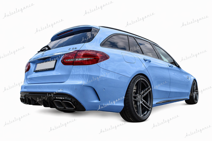 🔥ART.9575 PARAURTI POSTERIORE PER MERCEDES C W205 STATION WAGON 2014-2020🔥