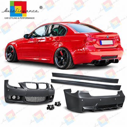 💕BODYKIT ADATTO  PER BMW E90 05-08 CON PDC LOOK M3💕