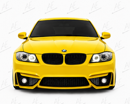 💕ART.10123 PARAURTI ANTERIORE BMW  3 E90 E91 08-11 LOOK M4 +LAMA +FENDINEBBIA💕