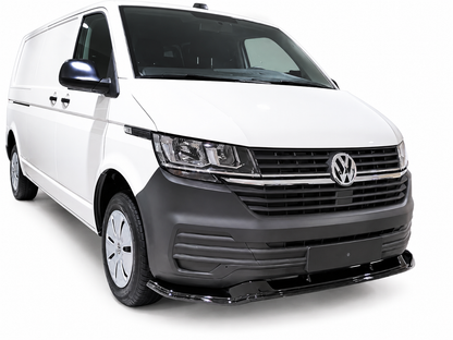 👉Splitter Anteriore Nero Lucido Adatto per VW Transporter T6.1 19+👈