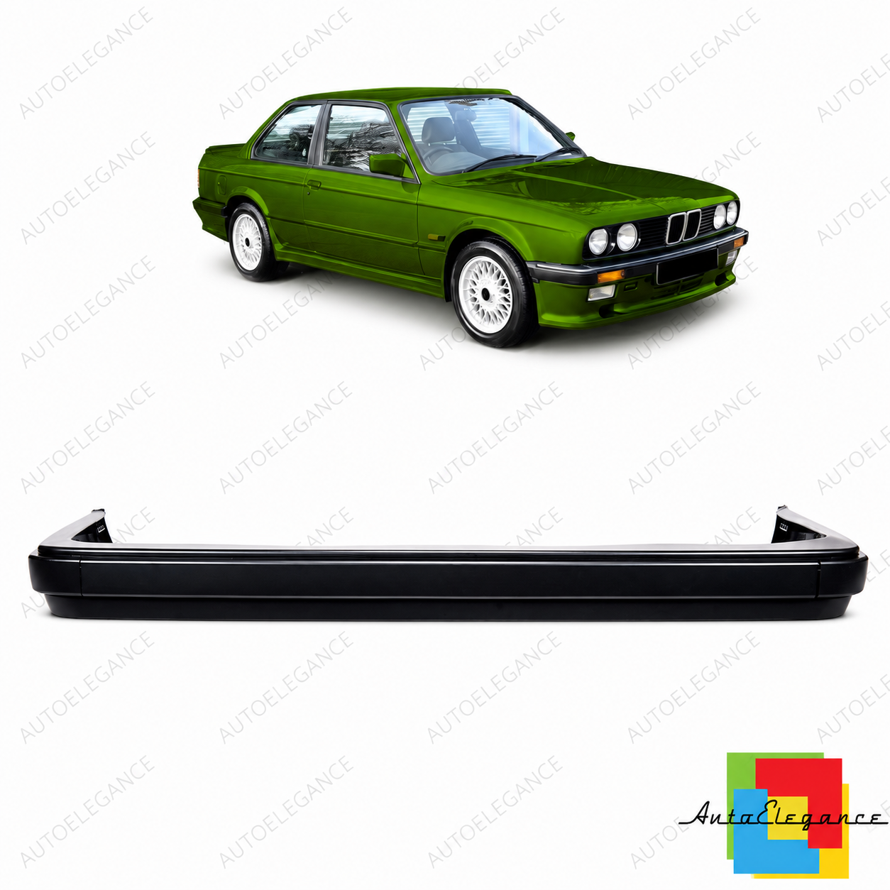 👉Diffusore posteriore adatto per BMW Serie 3 E30 1982-1992👈