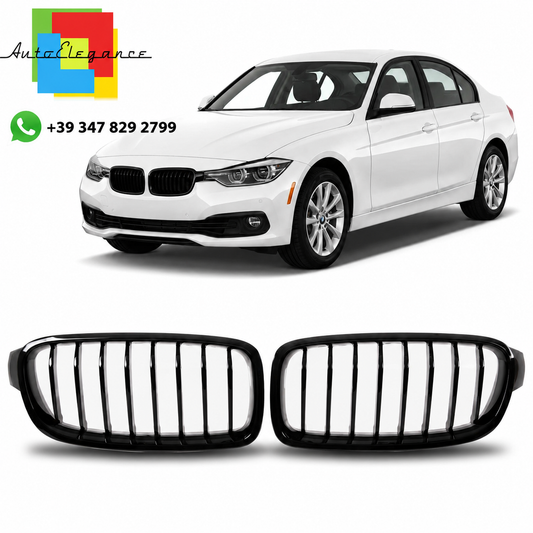 👉Griglia anteriore lucida nera adatta per BMW Serie 3 F30 F31 2011-2019👈