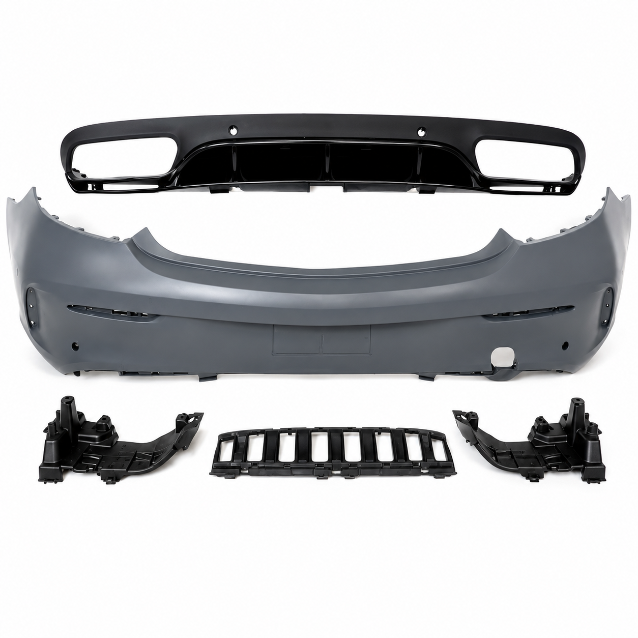 💕PARAURTI POSTERIORE MERCEDES CLASSE C W205 2P 14-20 LOOK AMG C63💕