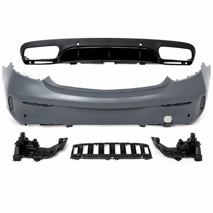 💕PARAURTI POSTERIORE MERCEDES CLASSE C W205 2P 14-20 LOOK AMG C63💕