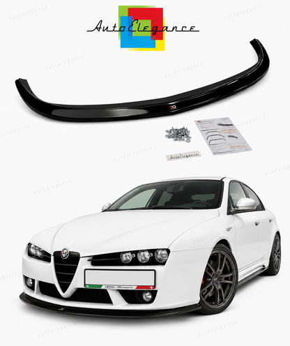 💕 Splitter    adatto per   Alfa Romeo Brera  nero  lucido 💕