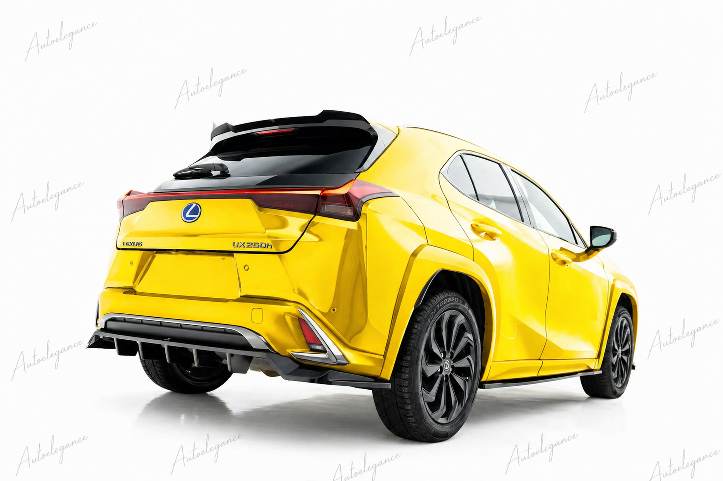 🔥ART.9679 SPLITTER POSTERIORE (CON BARRE VERTICALI) LEXUS UX F-SPORT Mk1🔥
