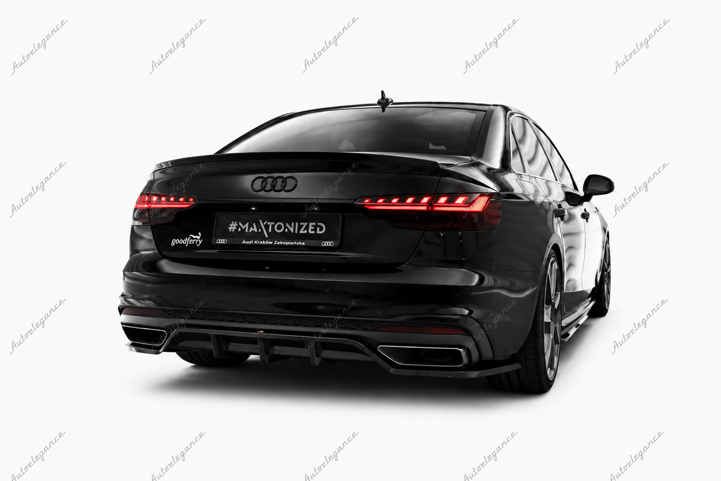 🔥ART.9868 SPLITTER POSTERIORE V.2 ADATTO PER  AUDI A4 S-LINE B9 FACELIFT🔥