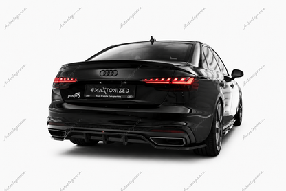 🔥ART.9868 SPLITTER POSTERIORE V.2 ADATTO PER  AUDI A4 S-LINE B9 FACELIFT🔥