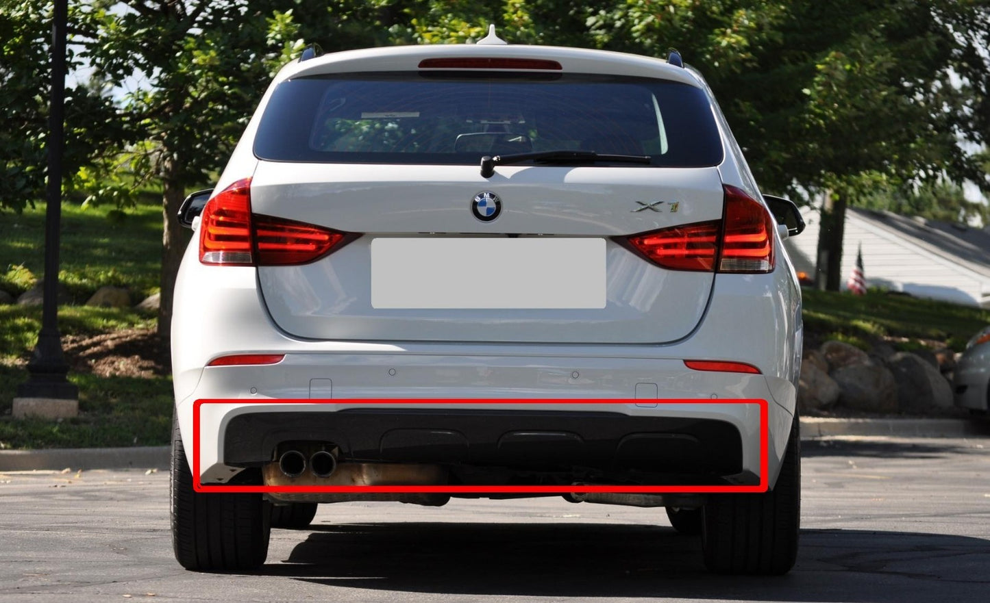 💫ART.7659 Paraurti Posteriore M-SPORT per BMW X1 E84 2009-2013 💫