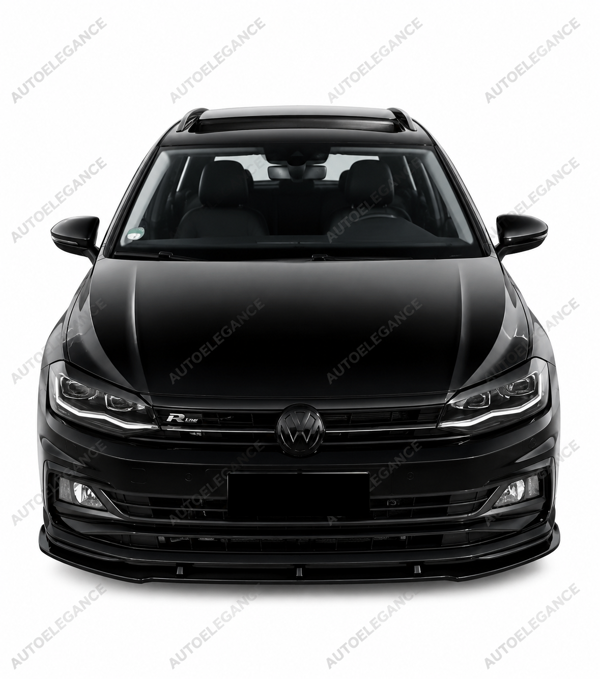 💫Splitter Anteriore Nero Lucido per Polo 8 GTI R-line 2017-2021💫
