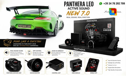 💕ART.2672 PANTHERA Soundsystem Booster 7.0 -Mercedes-AMG GT R C190 Facelift💕