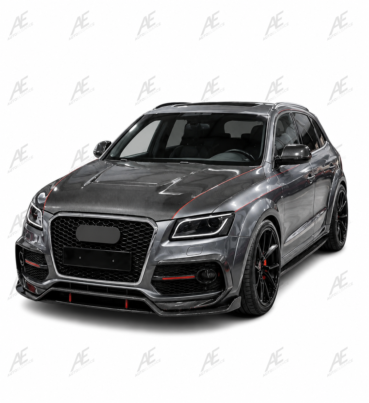 💕GRIGLIA ANTERIORE AUDI Q5 2012-2017 CROMATA 💕
