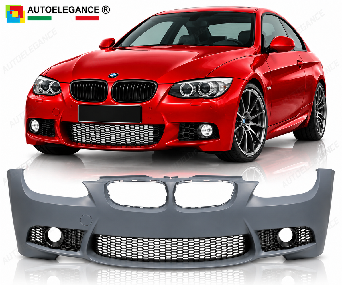 PARAURTI ANTERIORE STILE SPORTIVO ADATTO PER BMW E92 E93 06-09 LOOK M
