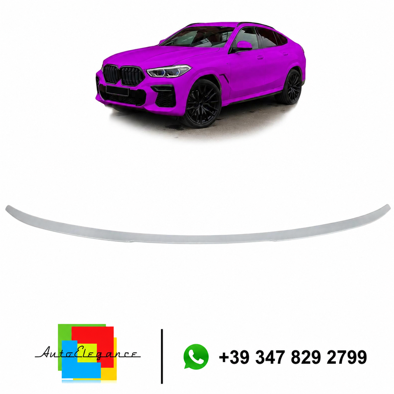 👉BMG06361 - Spoiler Posteriore Stile M-Perf. BMW X6 G06 (2019+)👈