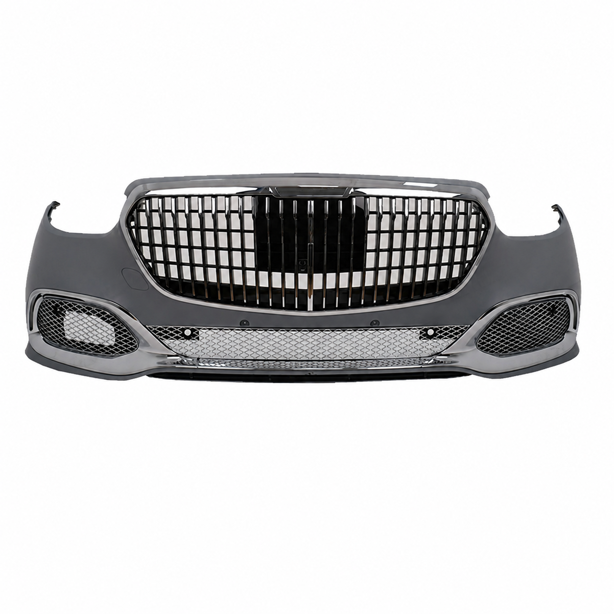 👉Paraurti Anteriore Mercedes W213 21-23 Look Maybach - ABS Non Verniciato👈