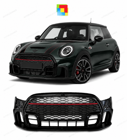 💕PARAURTI ANTERIORE MINI F55 JCW 14-20 LOOK NEW JCW💕