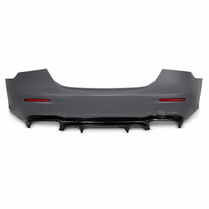 👉Paraurti Posteriore Mercedes W213 21-24 con Diffusor ABS Non Verniciato👈
