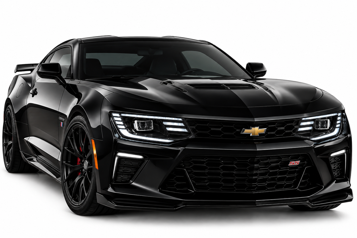 ART.10680 FARI ANTERIORI ADATTO PER CHEVROLET CAMARO 16-18 NERO