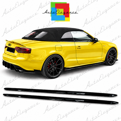💕ART.0475 Minigonne nero lucido adatto per   A5  LOOK SLINE💕