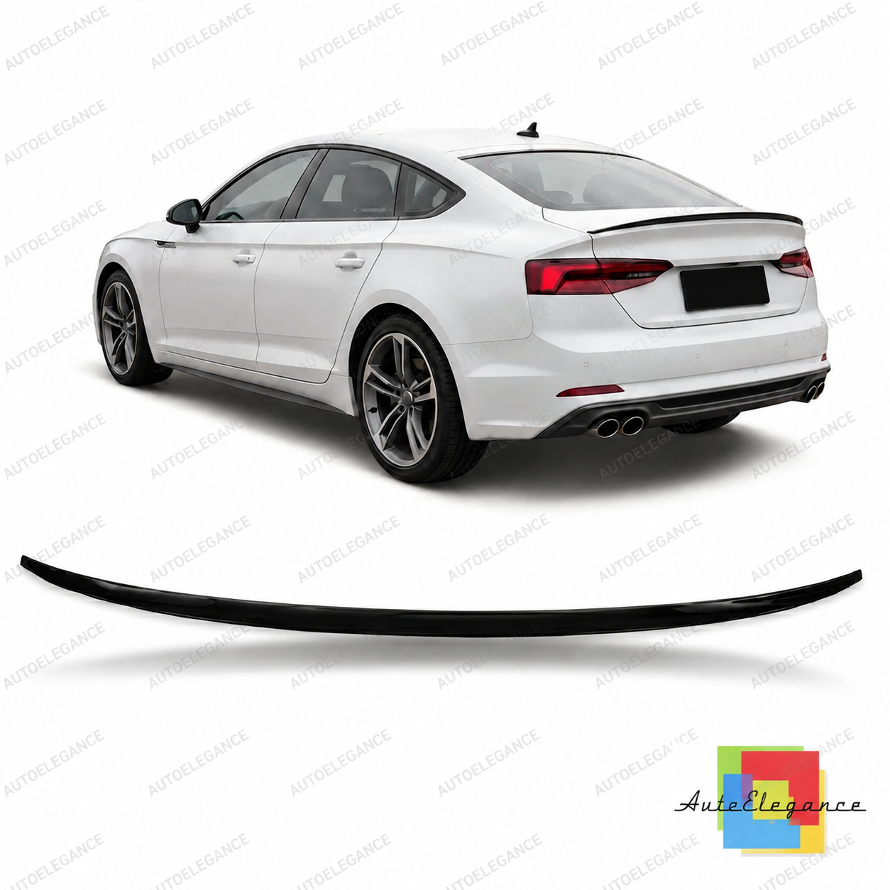 ⭐1436 SPOILER SUITABLE FOR CUPRA FORMENTOR 2020+ GLOSSY BLACK SPORTY LOOK⭐ 