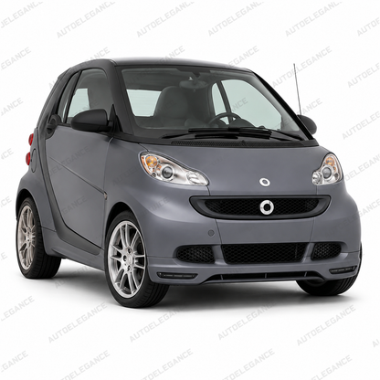 👉ART.10447 Splitter Anteriore Nero/Grezzo Per Smart Fortwo 451 07-12👈